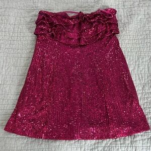 Free people sequin mini dress